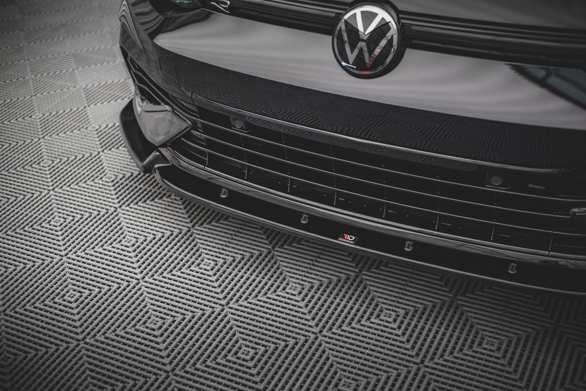 Front Splitter V.2 suitable for Volkswagen Golf R Hatchback / Variant  Mk8