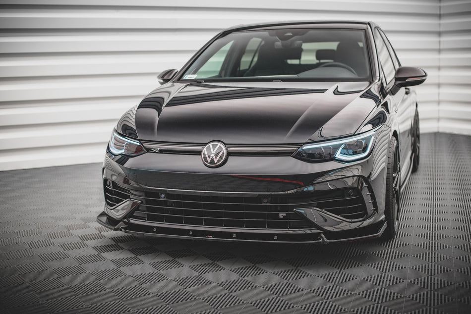 Front Splitter V.2 suitable for Volkswagen Golf R Hatchback / Variant  Mk8