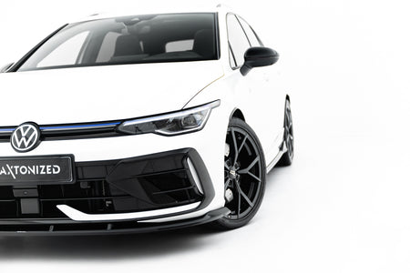 Front Splitter V.2 suitable for Volkswagen Golf R Variant Mk8 Facelift