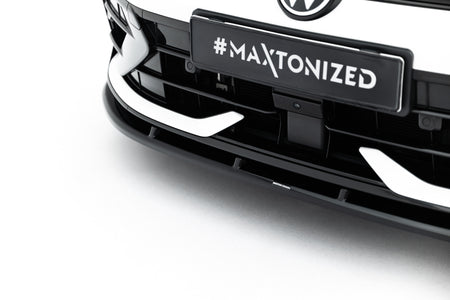 Front Splitter V.2 suitable for Volkswagen Golf R Variant Mk8 Facelift