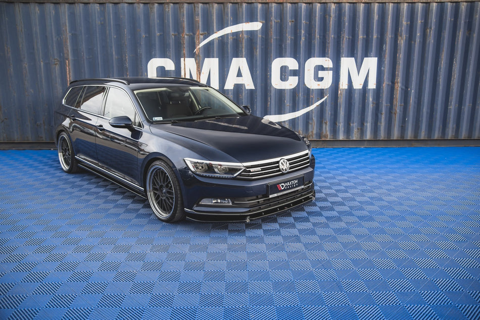 Front Splitter V.2 suitable for Volkswagen Passat B8