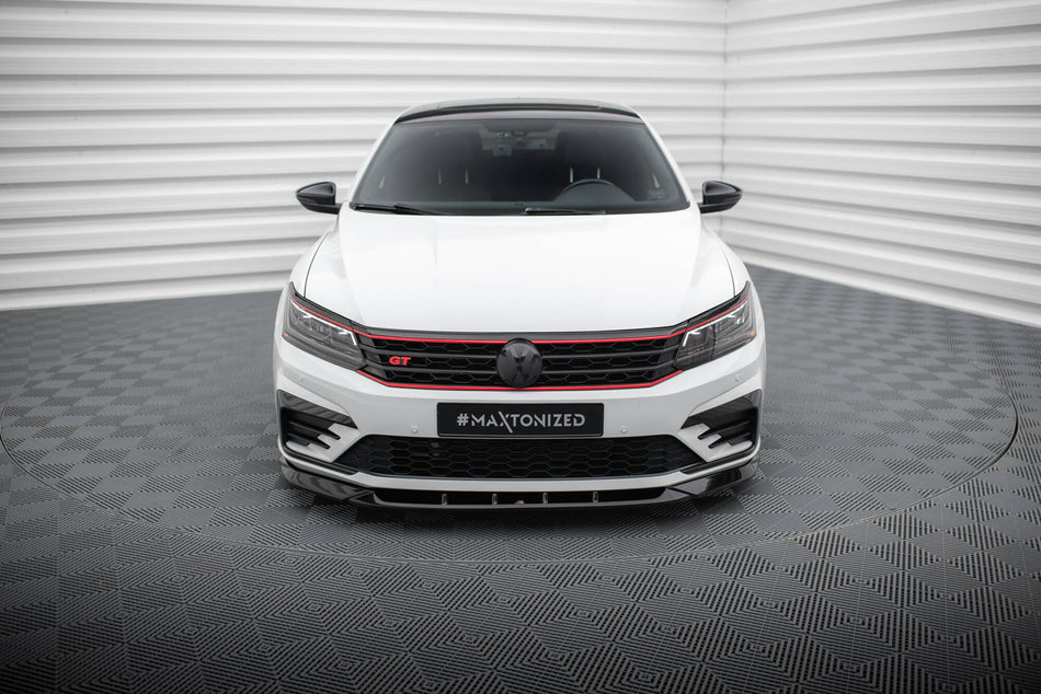 Front Splitter V.2 suitable for Volkswagen Passat GT B8 Facelift USA