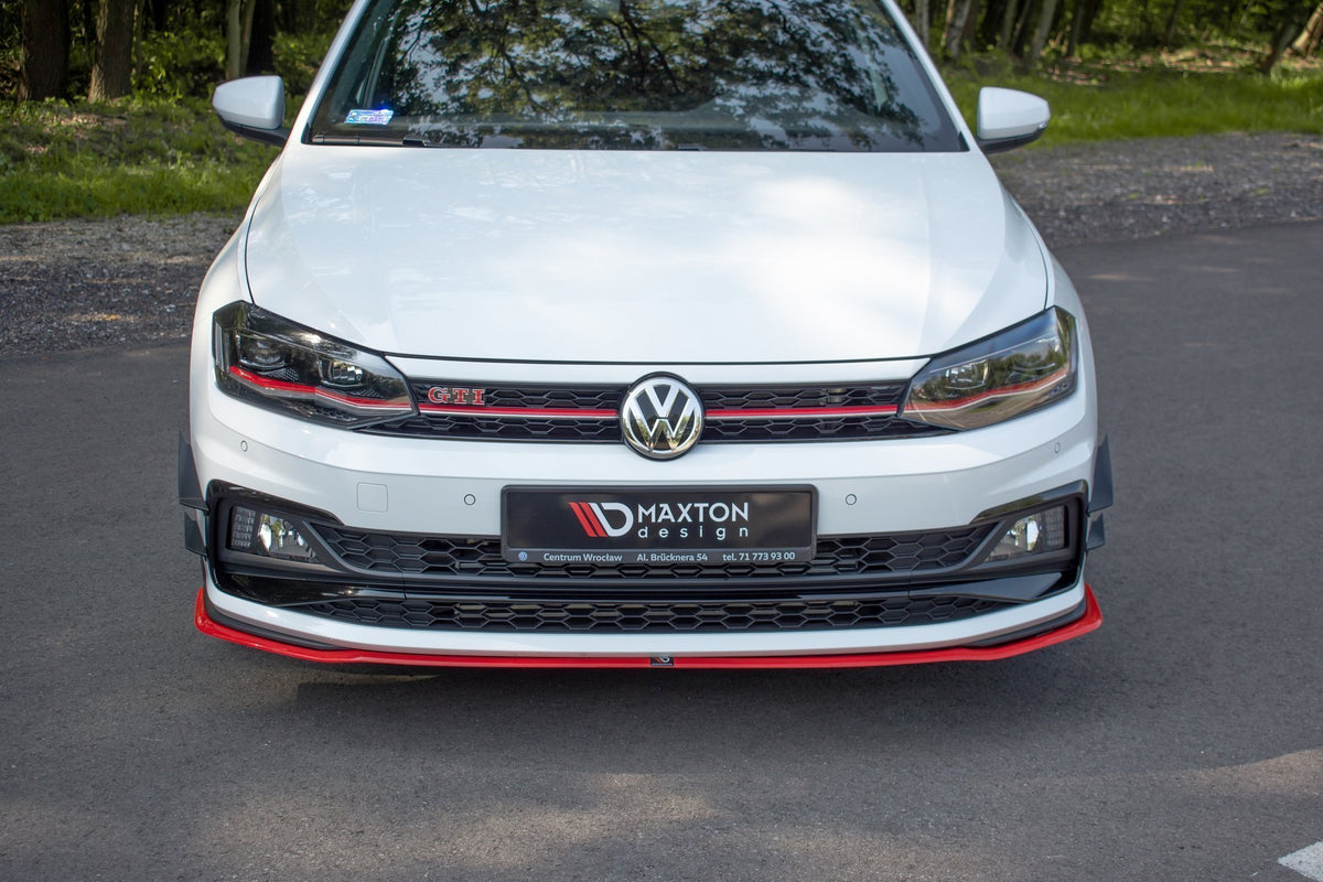 Front Splitter V.2 suitable for Volkswagen Polo GTI / R-line Mk6