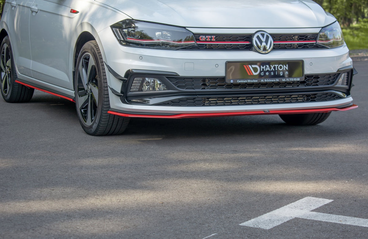 Front Splitter V.2 suitable for Volkswagen Polo GTI / R-line Mk6