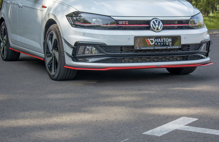 Front Splitter V.2 suitable for Volkswagen Polo GTI / R-line Mk6
