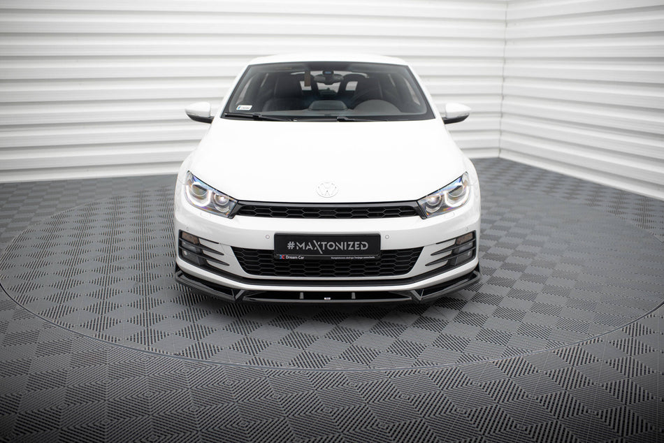 Front Splitter V.2 suitable for Volkswagen Scirocco Mk3 Facelift