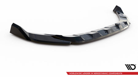 Front Splitter V.2 suitable for Volkswagen T-Roc R / R-Line Mk1 Facelift