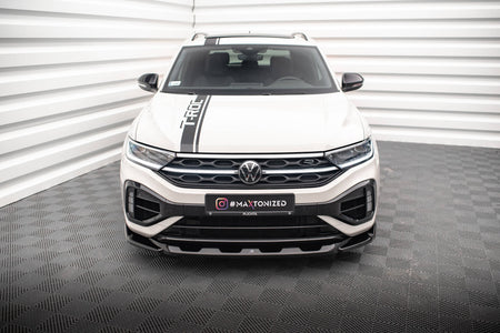 Front Splitter V.2 suitable for Volkswagen T-Roc R / R-Line Mk1 Facelift