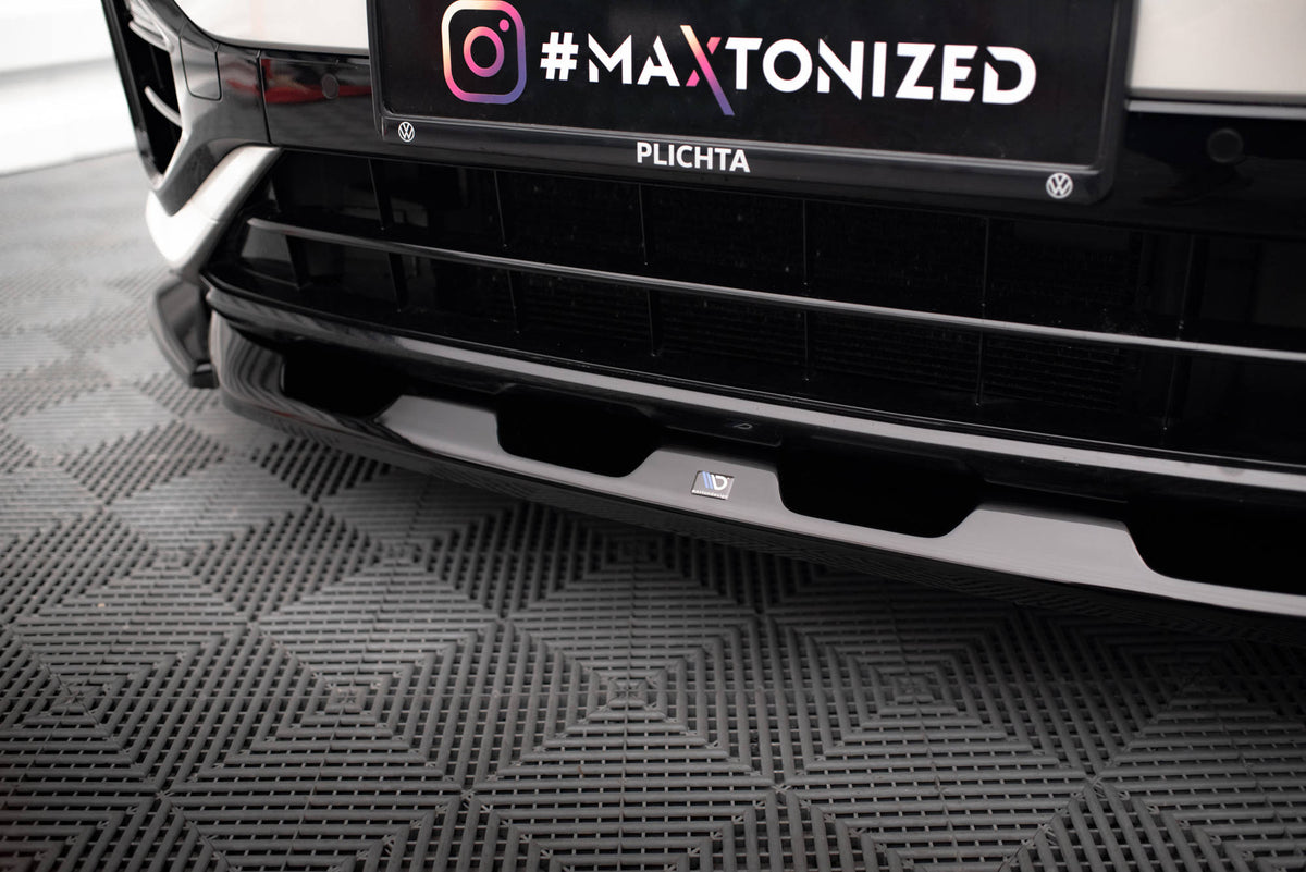 Front Splitter V.2 suitable for Volkswagen T-Roc R / R-Line Mk1 Facelift