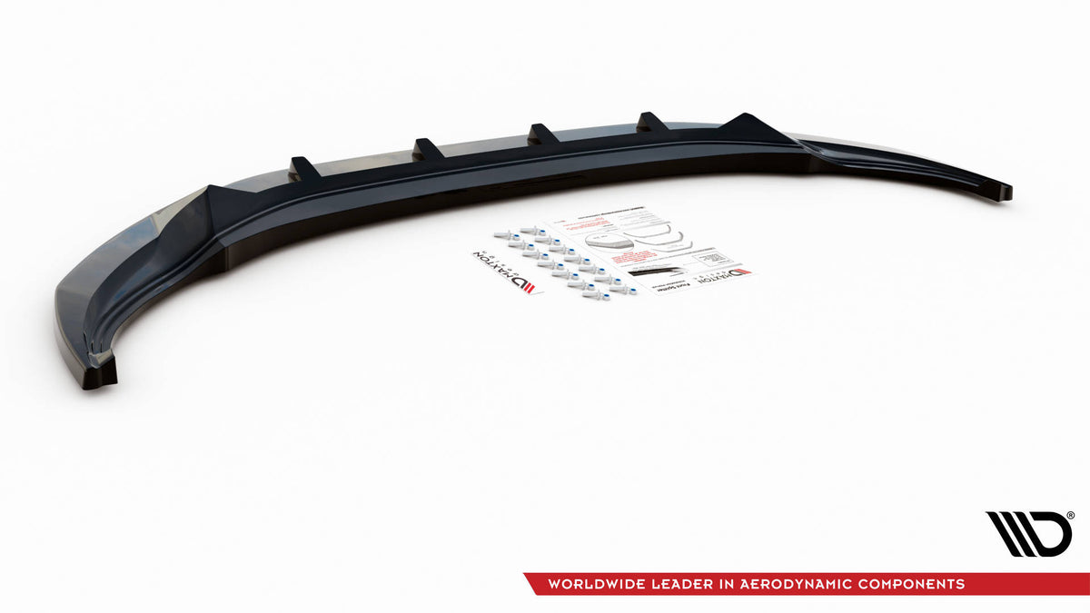 Front Splitter V.2 suitable for Volkswagen Tiguan R / R-Line Mk2 Facelift