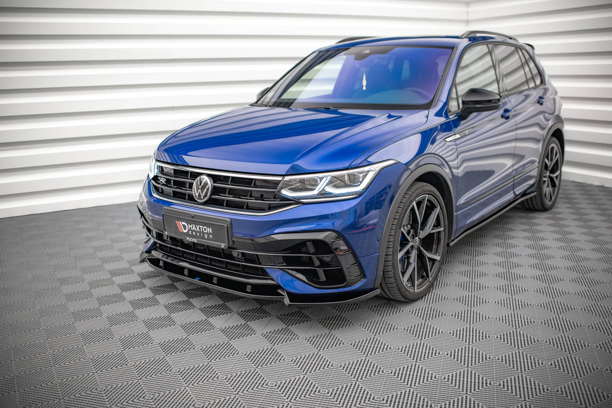 Front Splitter V.2 suitable for Volkswagen Tiguan R / R-Line Mk2 Facelift
