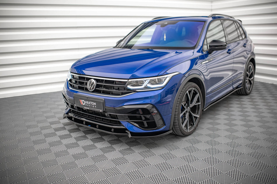 Front Splitter V.2 suitable for Volkswagen Tiguan R / R-Line Mk2 Facelift