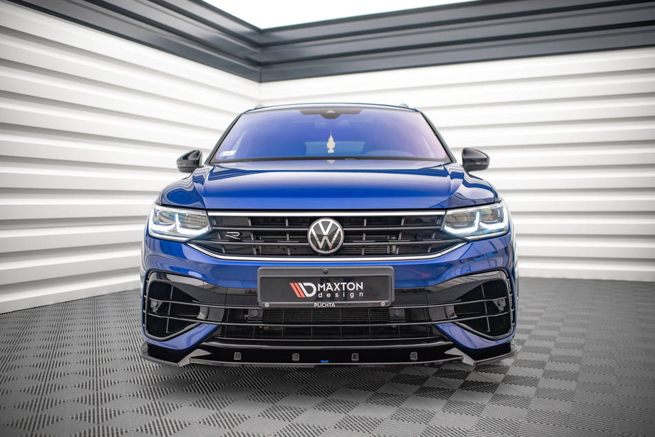 Front Splitter V.2 suitable for Volkswagen Tiguan R / R-Line Mk2 Facelift