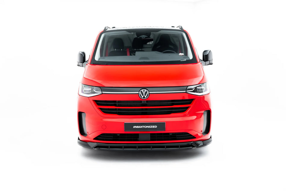 Front Splitter V.2 suitable for Volkswagen Transporter T7
