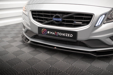 Front Splitter V.2 suitable for Volvo S60 R-Design Mk2