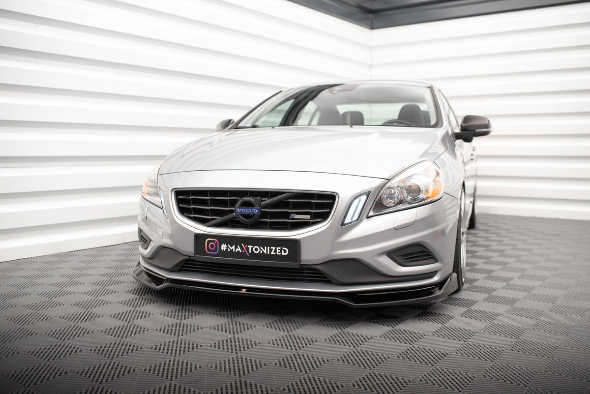 Front Splitter V.2 suitable for Volvo S60 R-Design Mk2