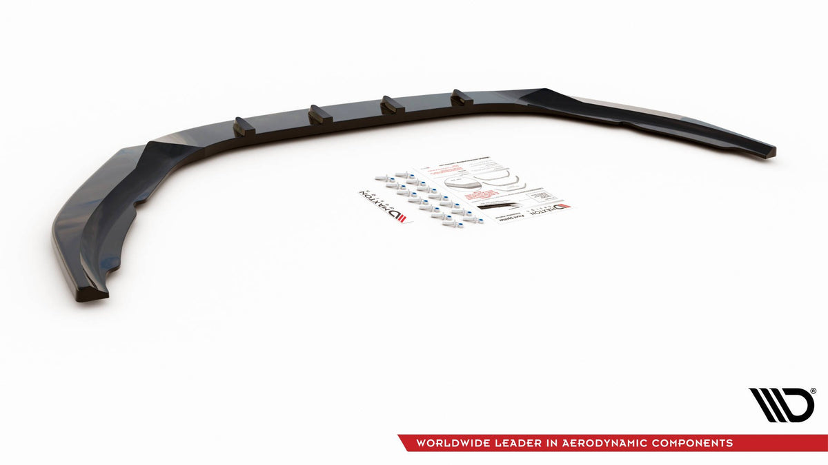 Front Splitter V.2 suitable for Volvo S60 R-Design Mk2 Facelift