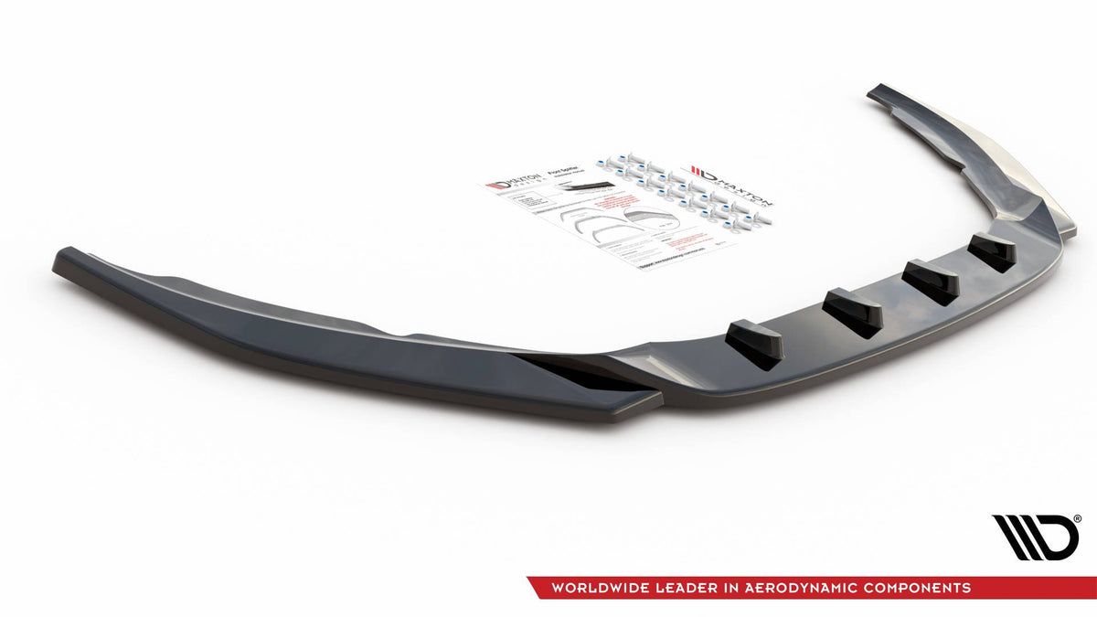 Front Splitter V.2 suitable for Volvo S60 R-Design Mk2 Facelift