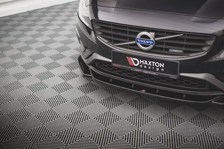 Front Splitter V.2 suitable for Volvo S60 R-Design Mk2 Facelift