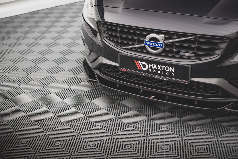 Front Splitter V.2 suitable for Volvo S60 R-Design Mk2 Facelift