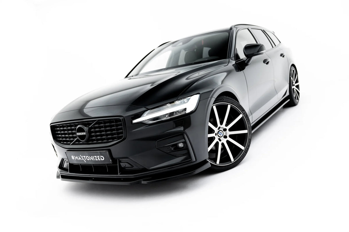 Front Splitter V.2 suitable for Volvo S60/V60 R-Design Mk3