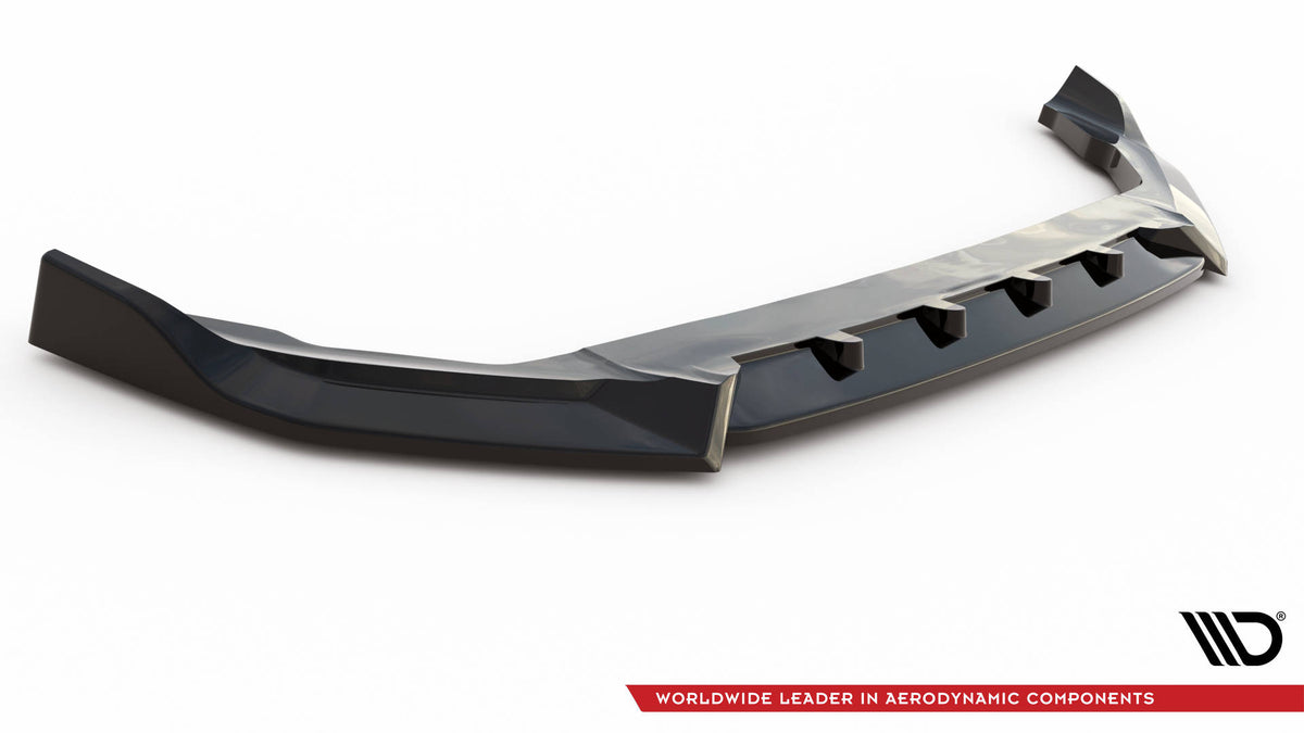 Front Splitter V.2 suitable for Volvo XC90 R-Design Mk2 Facelift