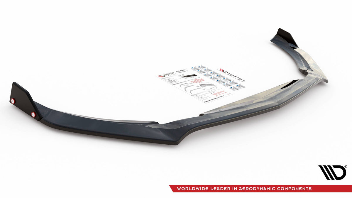 Front Splitter V.3 + Flaps suitable for Mercedes-AMG A 45 S Aero Pack W177