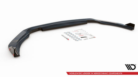 Front Splitter V.3 + Flaps suitable for Mercedes-AMG A 45 S Aero Pack W177
