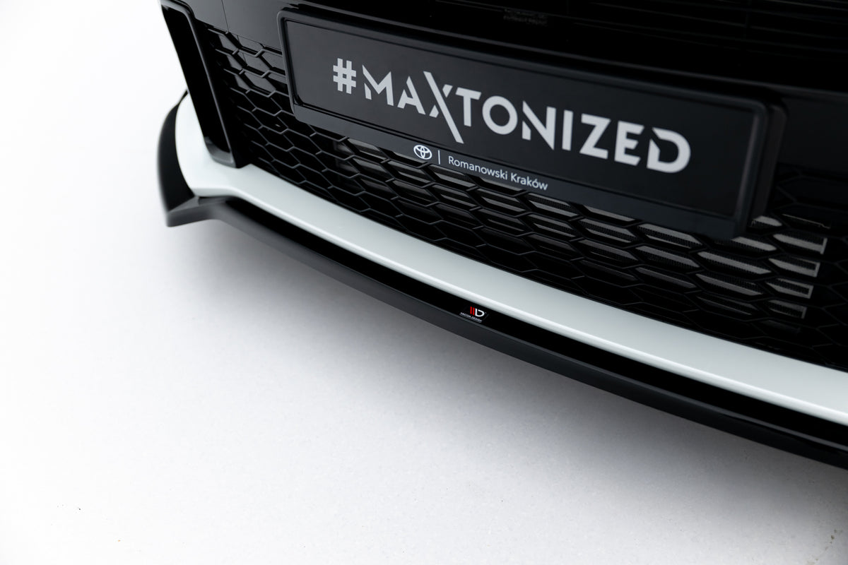 Front Splitter V.3 + Flaps suitable for Toyota GR Yaris Mk4