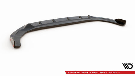 Front Splitter V.3 + Flaps suitable for Volkswagen Golf GTI / GTE / GTD / R-Line Mk8