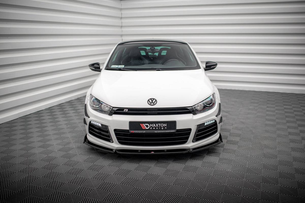 Front Splitter V.3 + Flaps suitable for Volkswagen Scirocco R Mk3