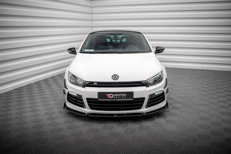 Front Splitter V.3 + Flaps suitable for Volkswagen Scirocco R Mk3