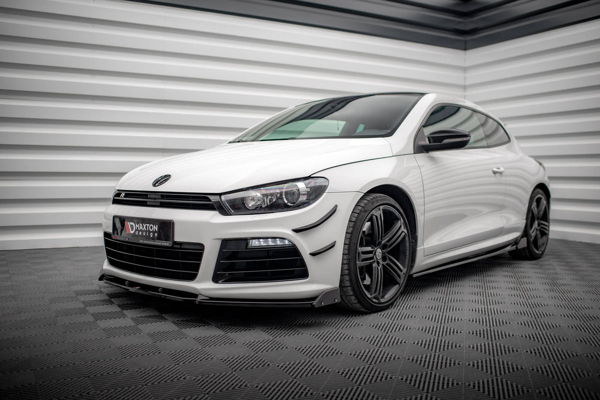 Front Splitter V.3 + Flaps suitable for Volkswagen Scirocco R Mk3