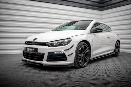 Front Splitter V.3 + Flaps suitable for Volkswagen Scirocco R Mk3