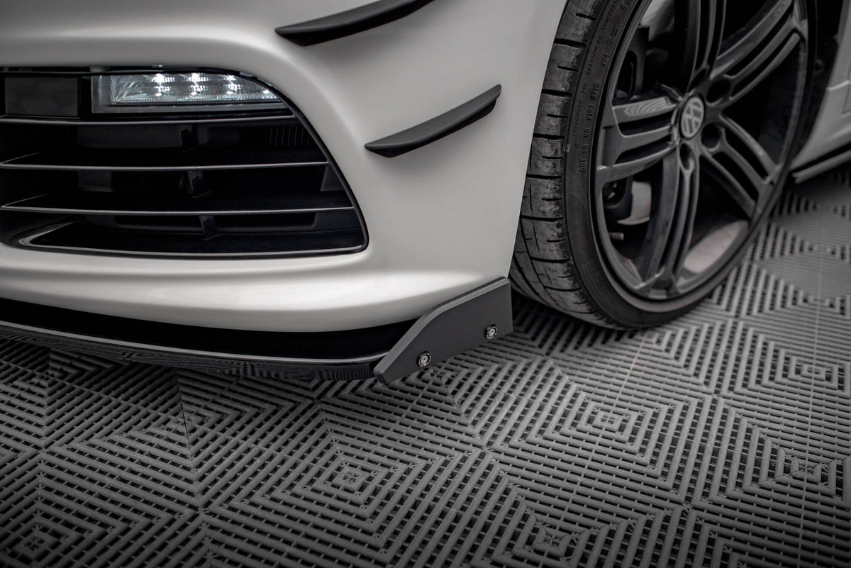 Front Splitter V.3 + Flaps suitable for Volkswagen Scirocco R Mk3