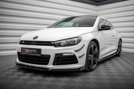 Front Splitter V.3 + Flaps suitable for Volkswagen Scirocco R Mk3