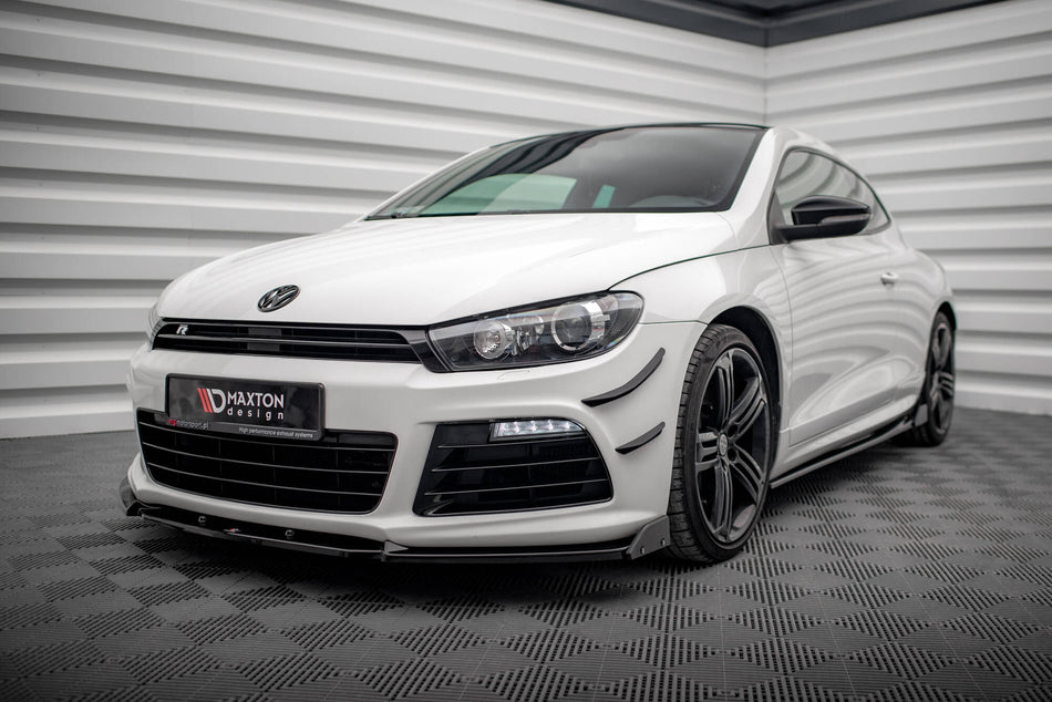 Front Splitter V.3 + Flaps suitable for Volkswagen Scirocco R Mk3
