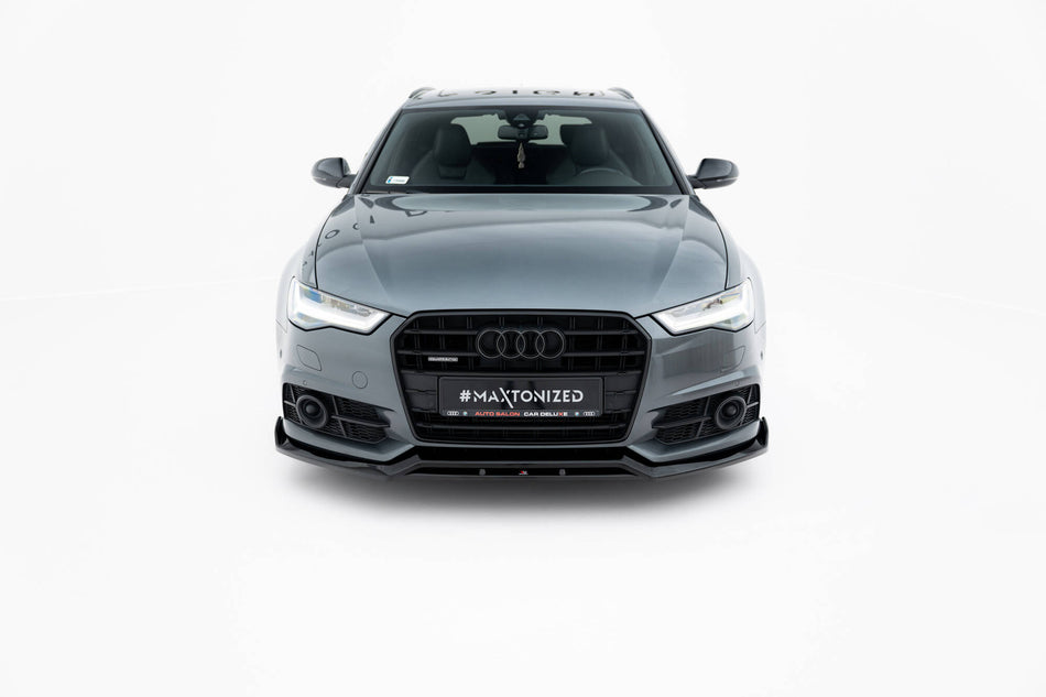 Front Splitter V.3 suitable for Audi A6 / A6 C7 S-line/ S6 C7 Facelift