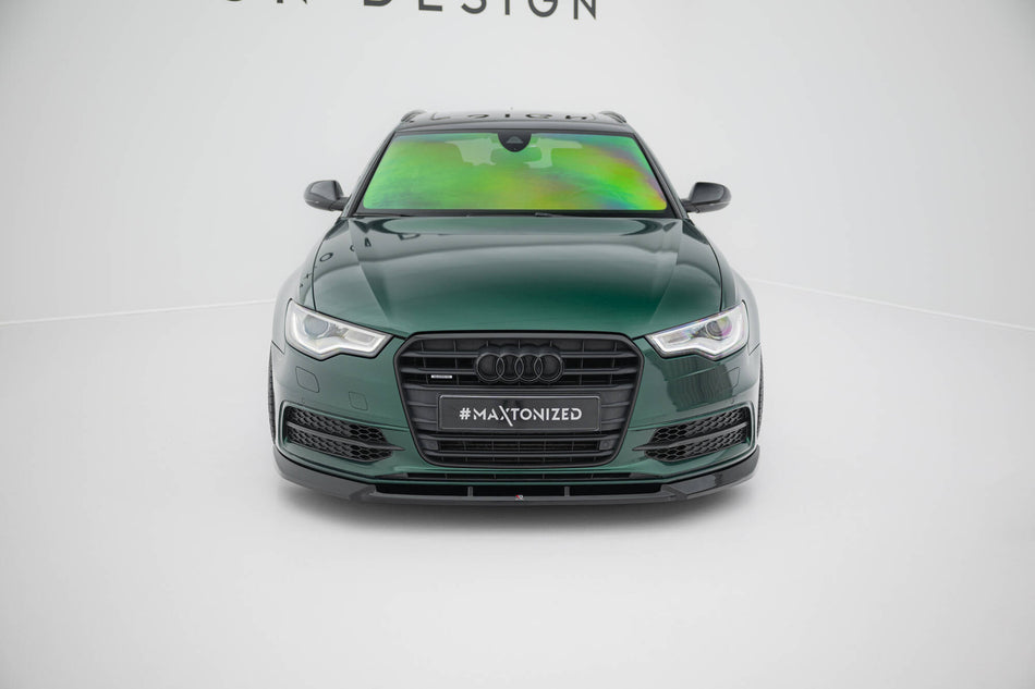 Front Splitter V.3 suitable for Audi A6 S-line / S6 C7