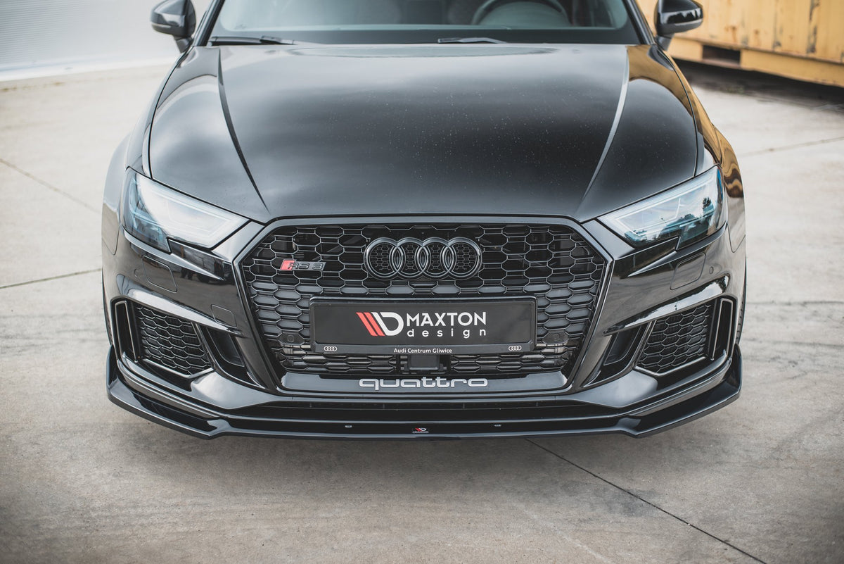 Front Splitter V.3 suitable for Audi RS3 8V FL Sportback
