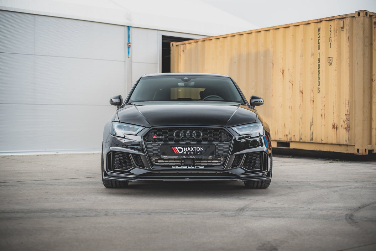Front Splitter V.3 suitable for Audi RS3 8V FL Sportback