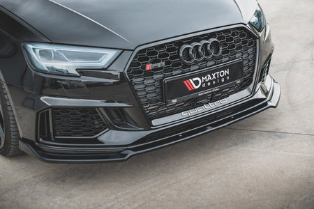 Front Splitter V.3 suitable for Audi RS3 8V FL Sportback