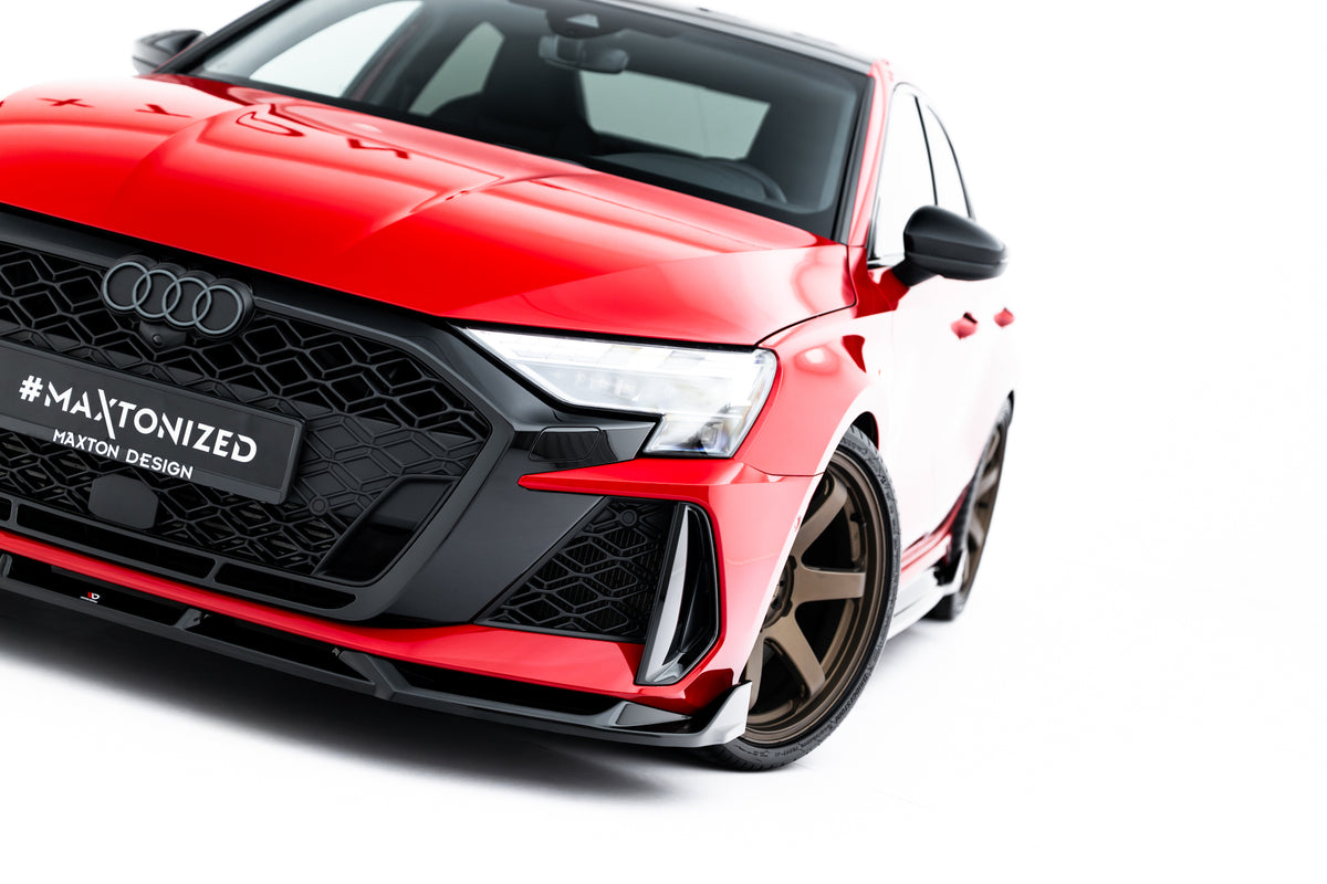 Front Splitter V.3 suitable for Audi RS3 Sedan 8Y Facelift