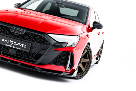 Front Splitter V.3 suitable for Audi RS3 Sedan 8Y Facelift