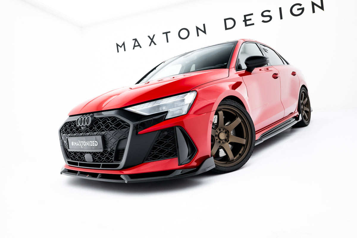 Front Splitter V.3 suitable for Audi RS3 Sedan 8Y Facelift