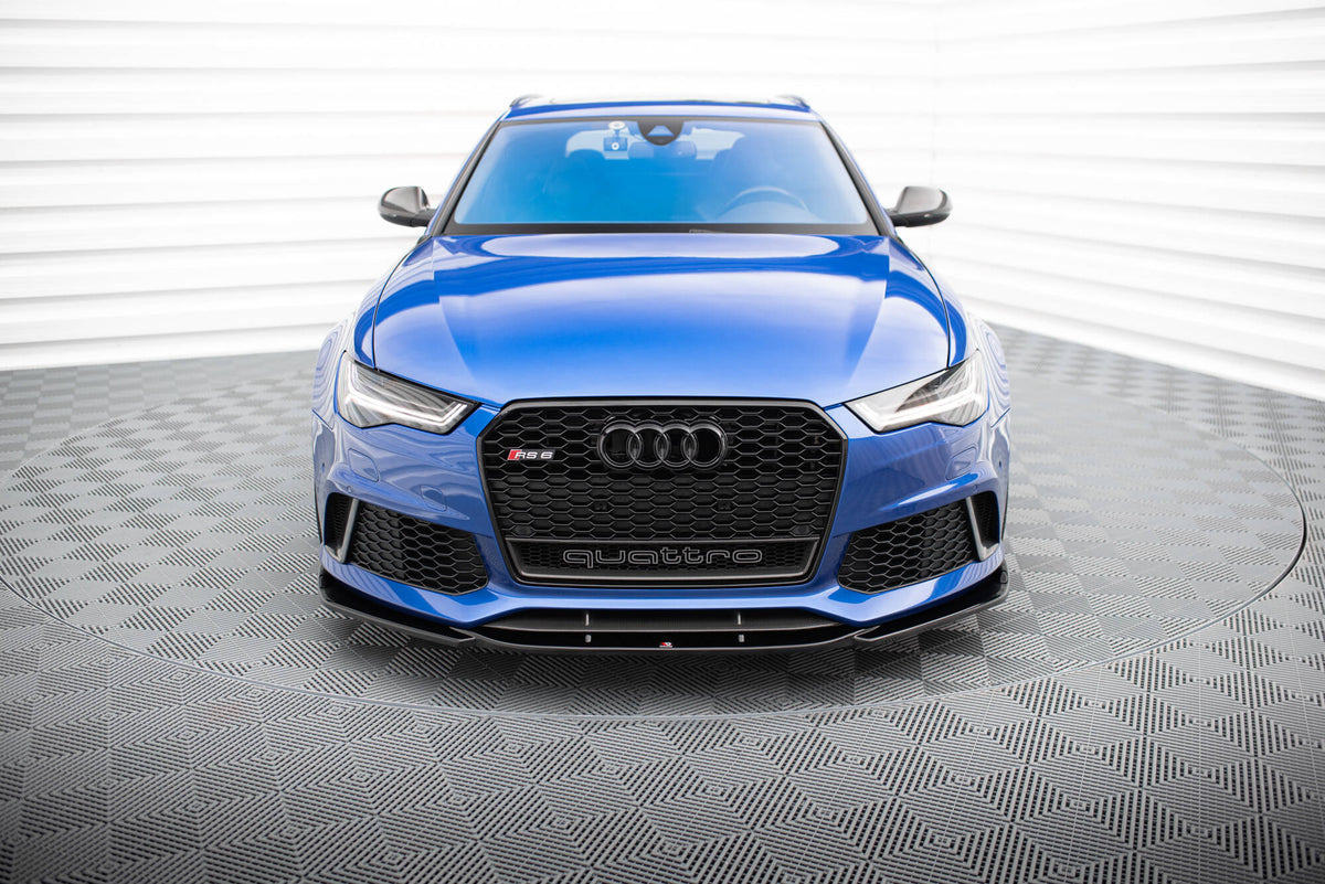 Front Splitter V.3 suitable for Audi RS6 C7 / C7 Facelift