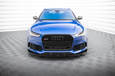Front Splitter V.3 suitable for Audi RS6 C7 / C7 Facelift
