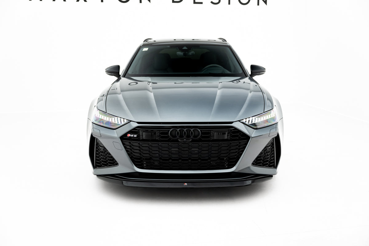 Front Splitter V.3 suitable for Audi RS6 C8 / C8 Facelift