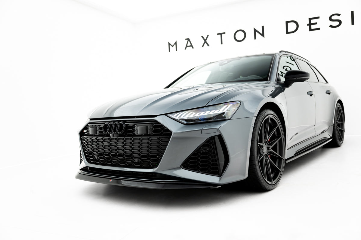 Front Splitter V.3 suitable for Audi RS6 C8 / C8 Facelift