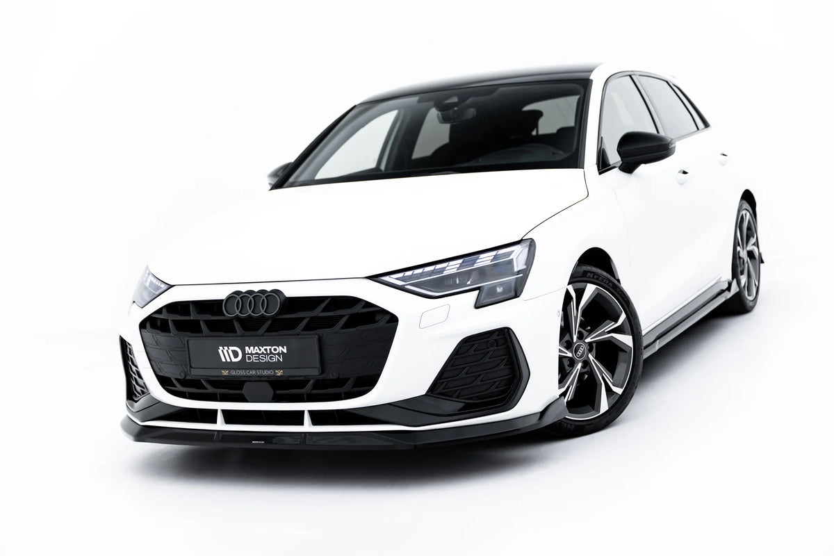 Front Splitter V.3 suitable for Audi S3 Sportback / A3 S-line Sportback  8Y Facelift